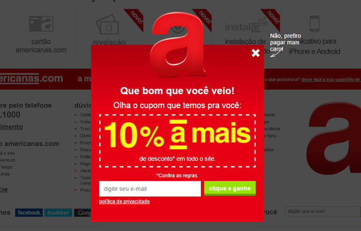 newsletter-americanas