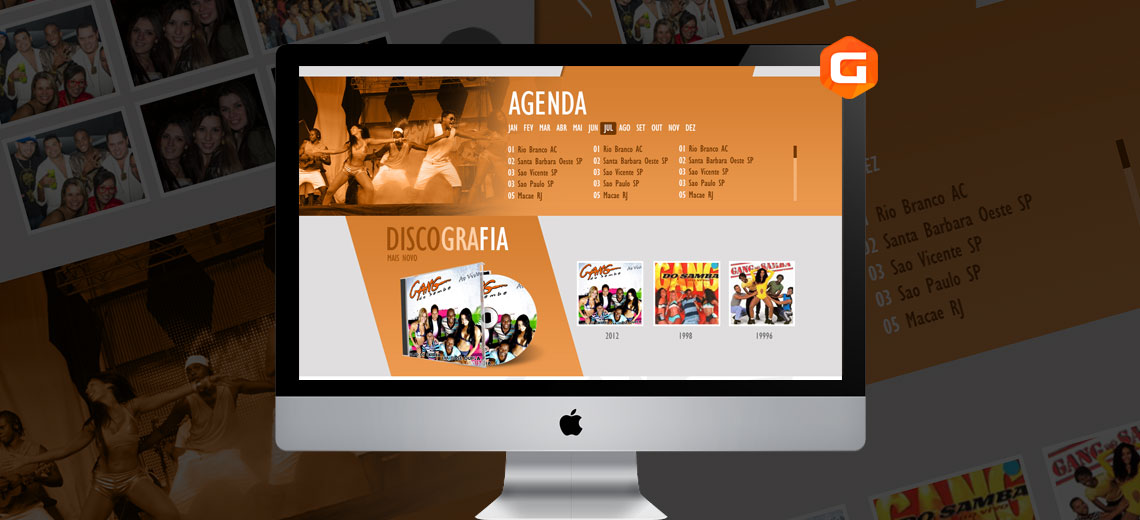 Novo Site Gang do Samba