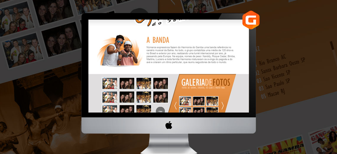 Novo Site Gang do Samba