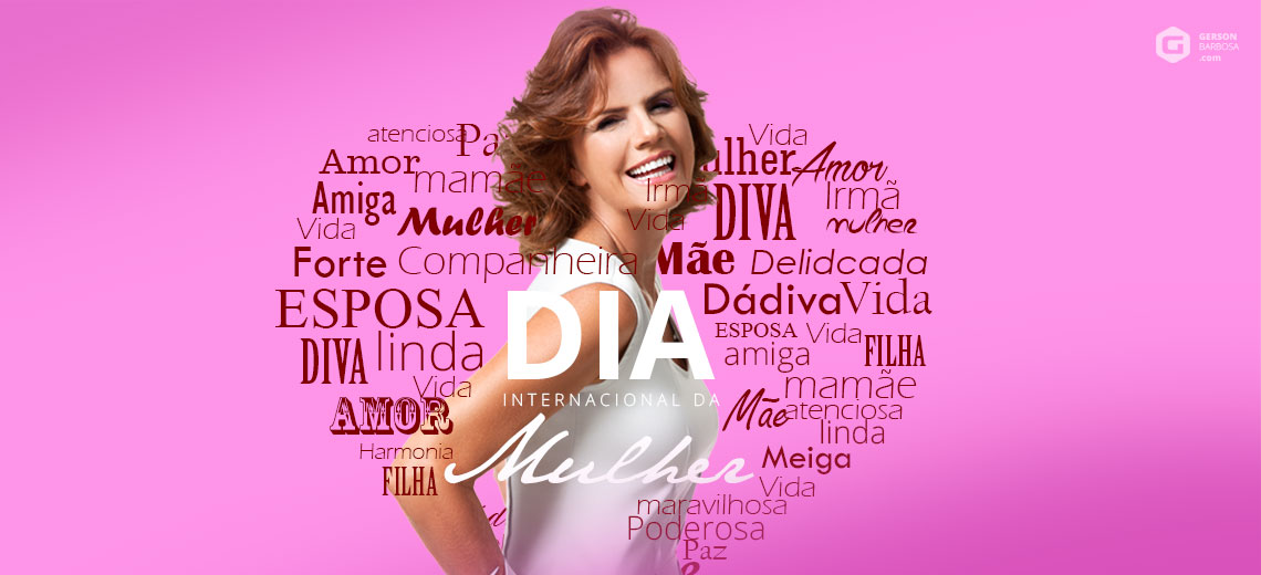 Banner para o dia da mulher