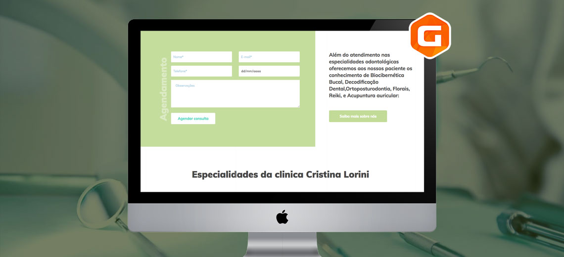 Nova criação de site em salvador – Cristina Lorini